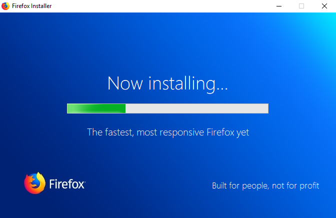 Firefoxのクリーンインストール