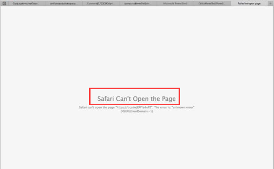 SafariがWebページをロードしないのを修正する方法