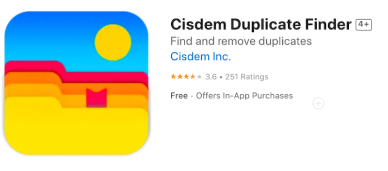 Cisdem Duplicate Finder の情報