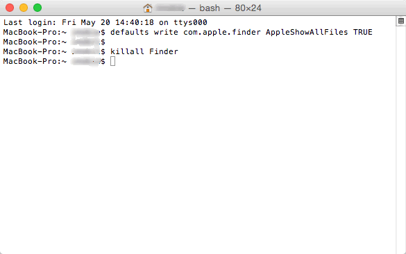 Macでファイルを見る