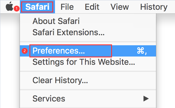 Safariプラグインと拡張機能を削除する