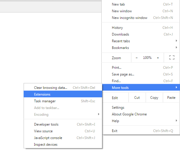 ChromeからHolaVPNを削除します