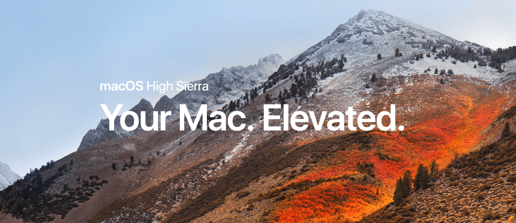 MacOS High Sierraのクリーンインストール