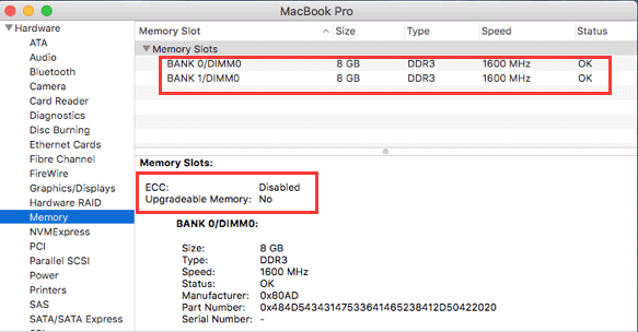 MacにRAMを追加できるかどうかを確認する