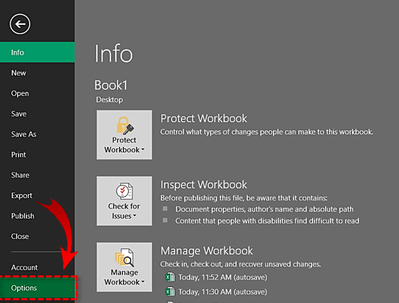 steps to clear excel cache