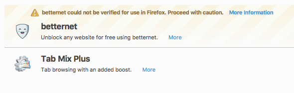 Mac上のFirefox用の広告ブロッカー