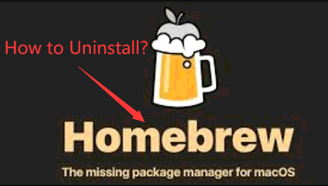 MacでHomebrewをアンインストールする方法