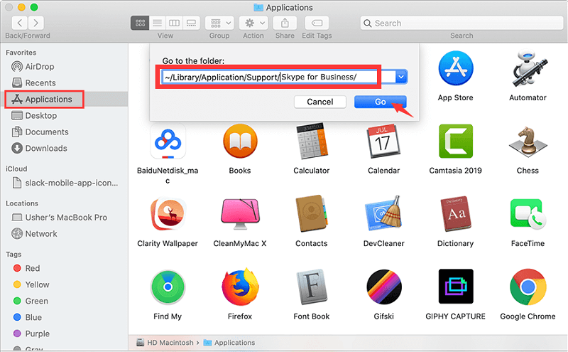 MacでSkype for Businessをアンインストールする