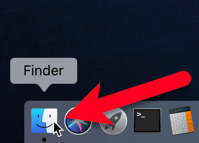 Finder を開いて MacPilot を見つけます