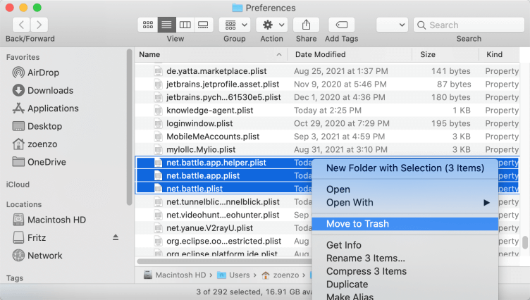 MacでBattle.netをアンインストールするための設定ファイルを削除する