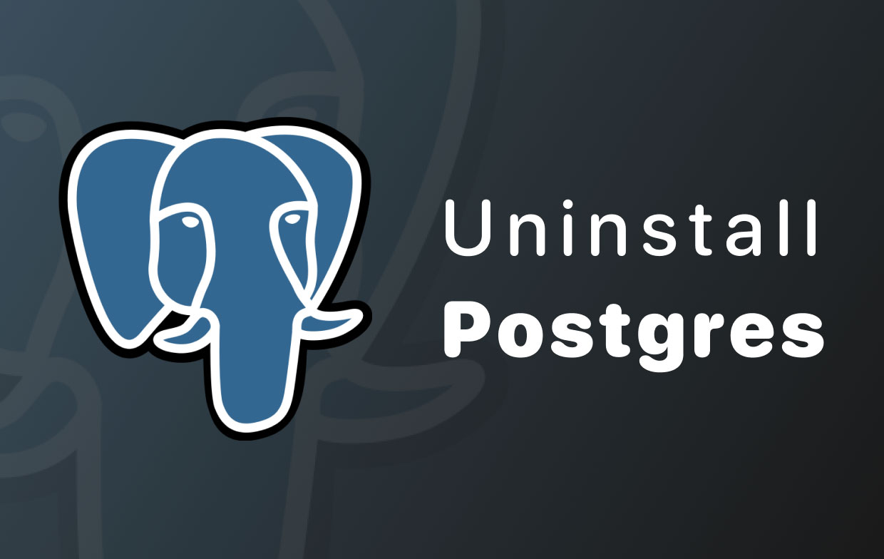 MacでPostgresをアンインストールする