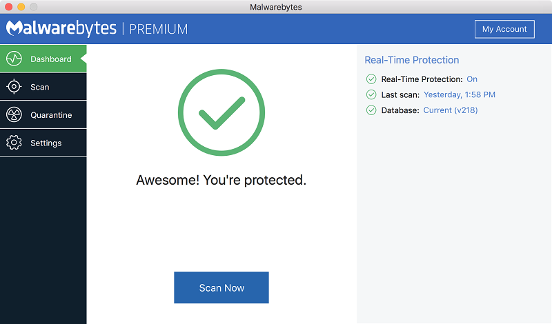 Mac用Malwarebytes