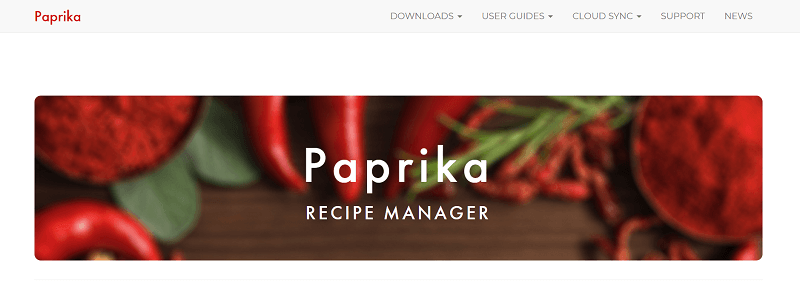 Paprika Recipe Manager