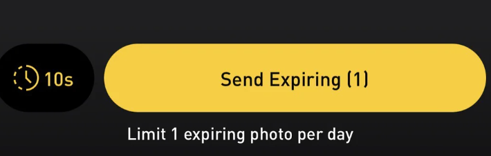 Grindr の期限切れの写真のスクリーンショット