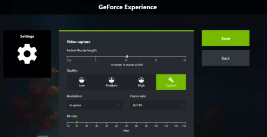 最高のクリッピングソフトウェア NVIDIA ShadowPlay