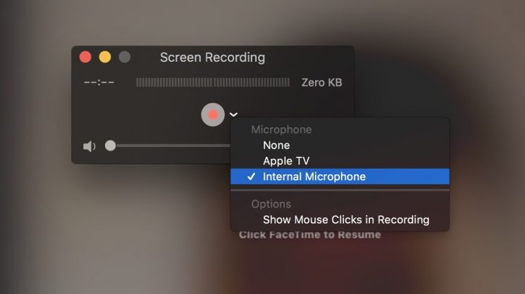 Mac で FaceTime 通話を録音する