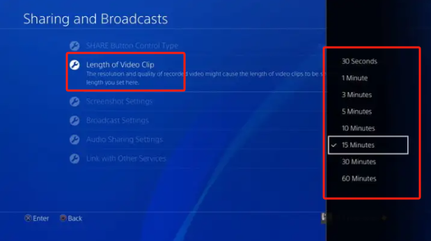 PS4でゲームプレイを記録する