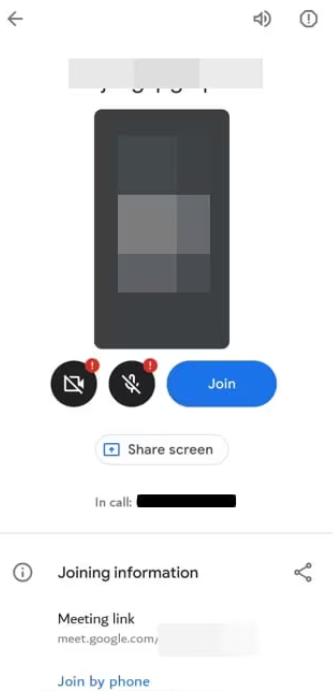 iPhone で Google Meet を録画する