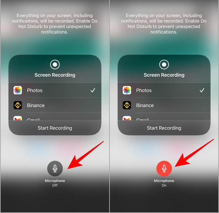 iPhoneでビデオを録画しながら音楽を再生する