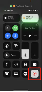 iPhoneでFaceTime通話を録音する