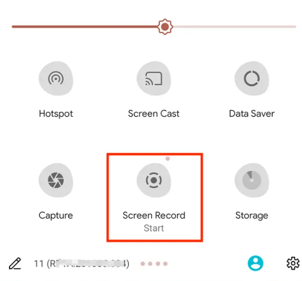 Android で Instagram ストーリーを画面録画する
