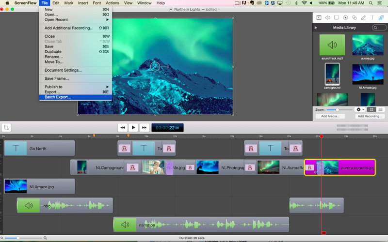 Mac 無料スクリーンレコーダー - ScreenFlow