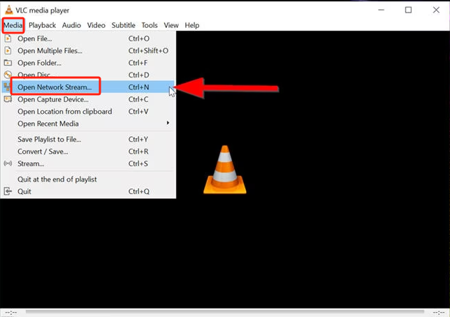 VLC 録画ライブストリーム