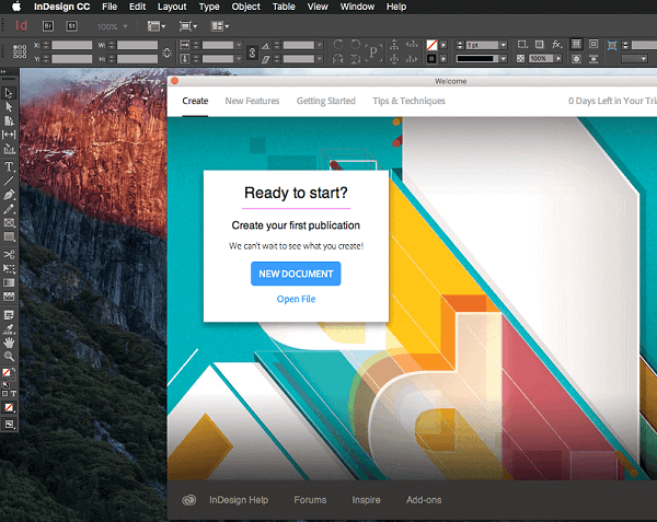 Mac用のMicrosoftPublisher代替AdobeInDesign