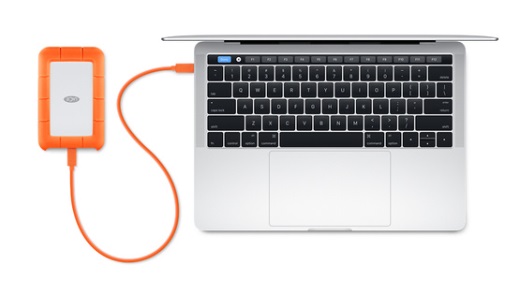 LaCie Rugged USB-C ハード ドライブ