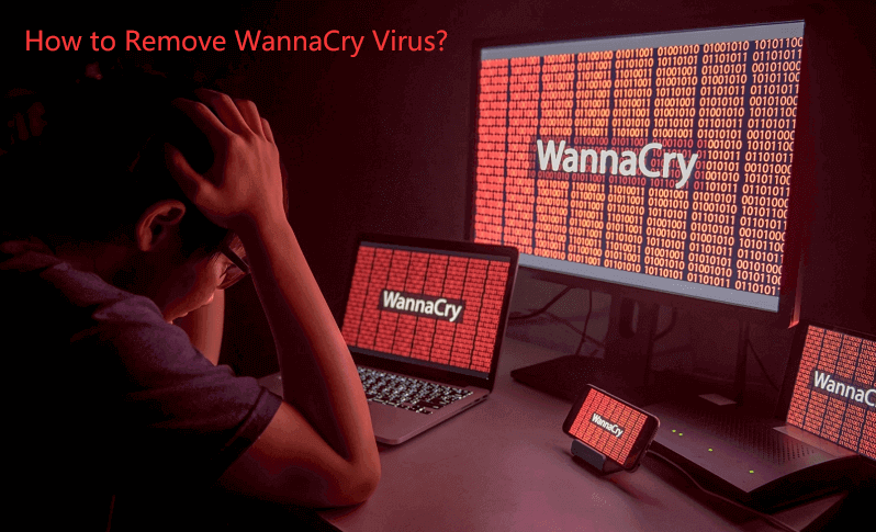 WannaCryウイルスを削除する