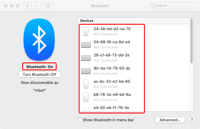 設定してBluetoothヘッドフォンをMacに接続する