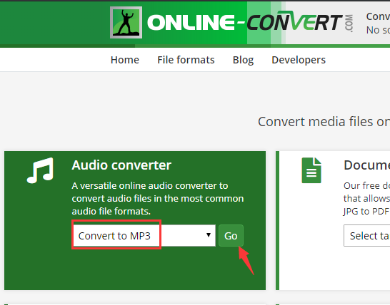 大きなAIFFをオンラインでMP3無料に変換