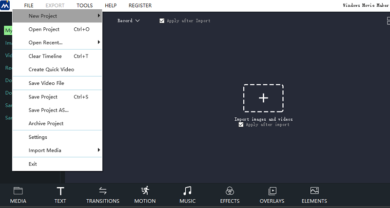 Windowsムービーメーカーで複数のビデオをXNUMXつに結合する