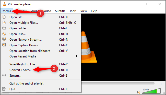 VLCを利用してWindowsでAACをMP3に変換する