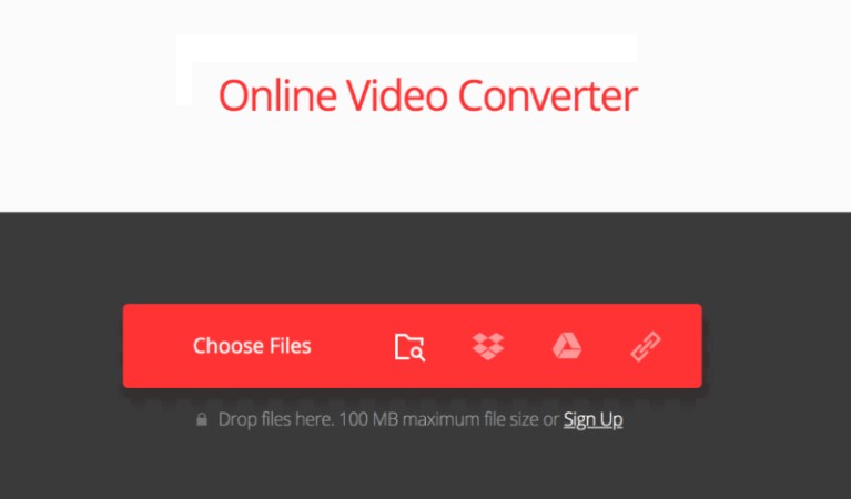 MP3をオンラインで簡単にAVIに変換