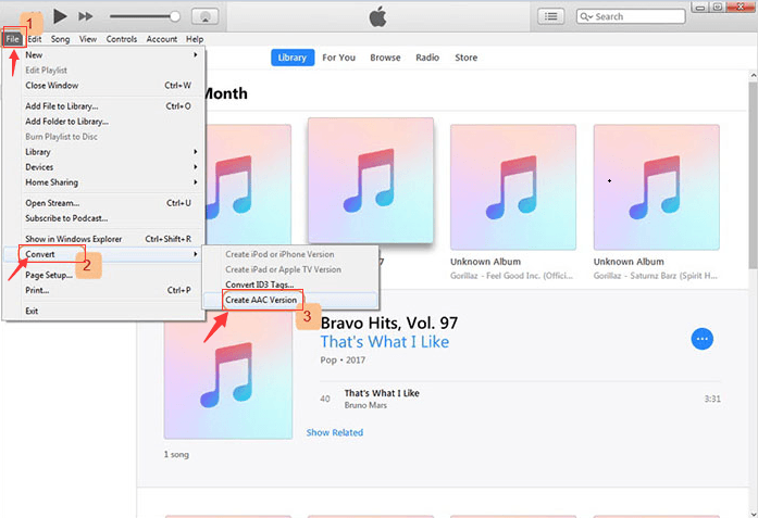 iTunesを使用してMP3をM4Rに変換する