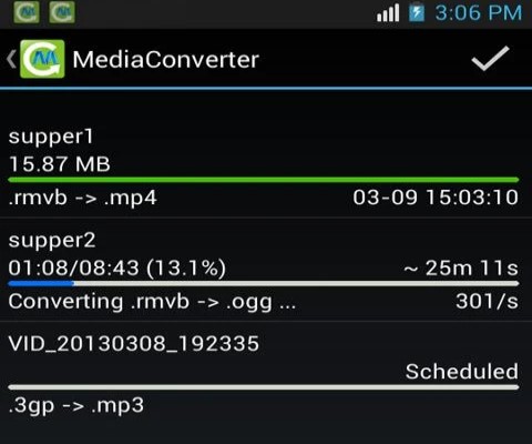 Android用MP3コンバーター