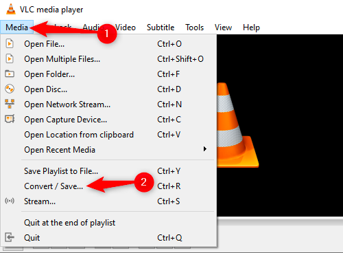 Windows で VLC Media Player を使用して WMV を MOV に変換する